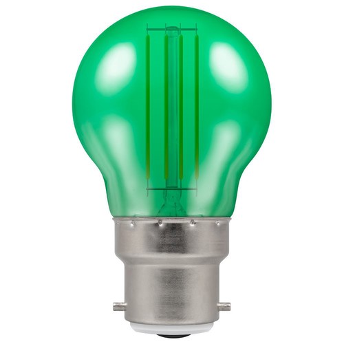 LED Filament Harlequin Round 4.5W 515lm 45mm 4.5W  Green